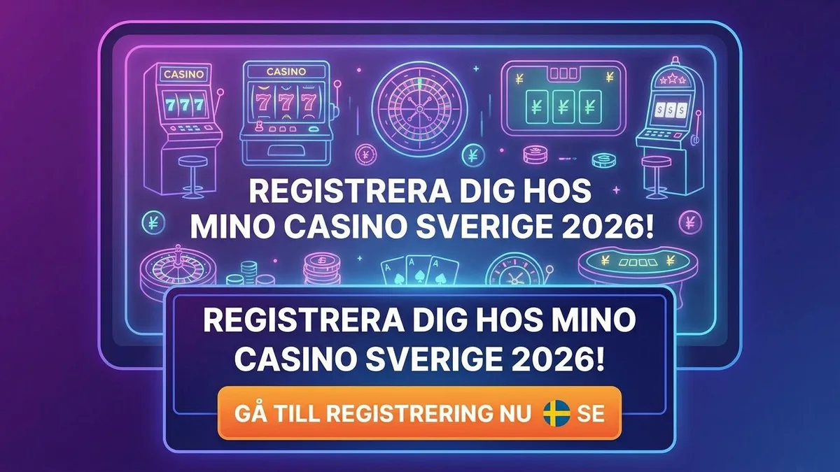 Registrera dig med bonus
